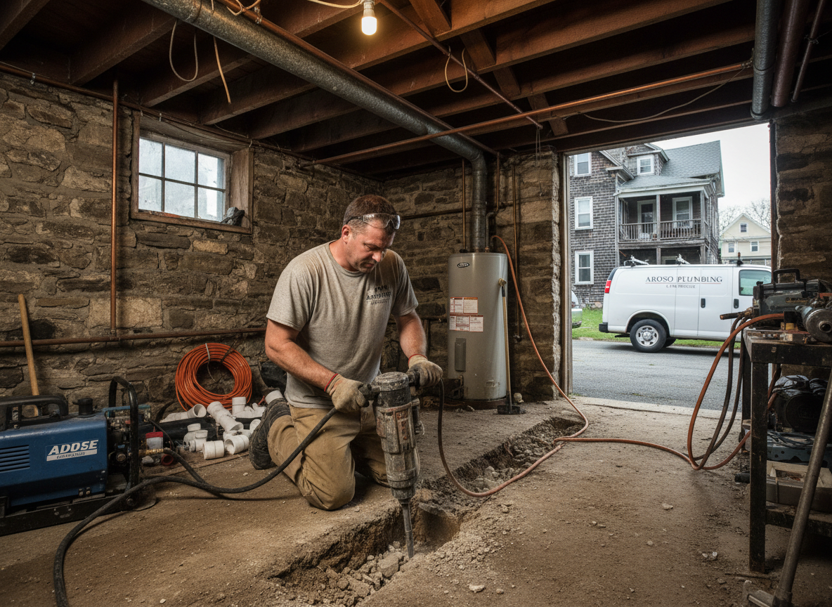 plumber in Mill District
